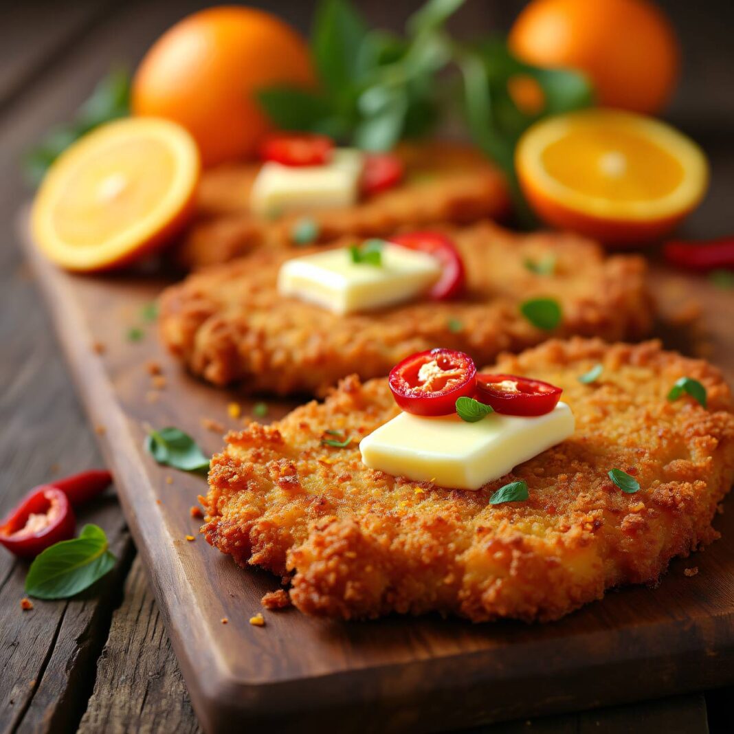 Orangen-Schnitzel Rezept Orangen-Schnitzel Rezept