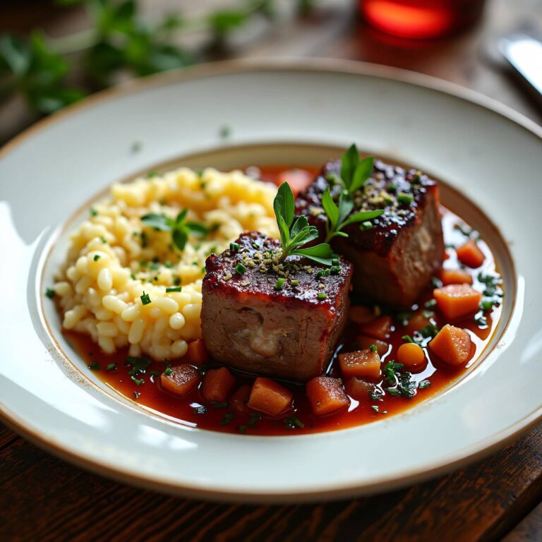 Ossobuco mit Risotto Rezept