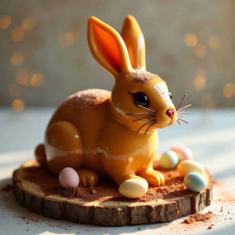 Osterhase im Karamell-Mantel Rezept