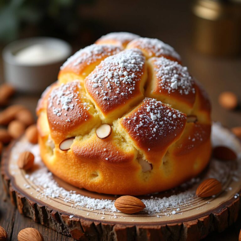 Osterhuhn mit Mandeln Rezept