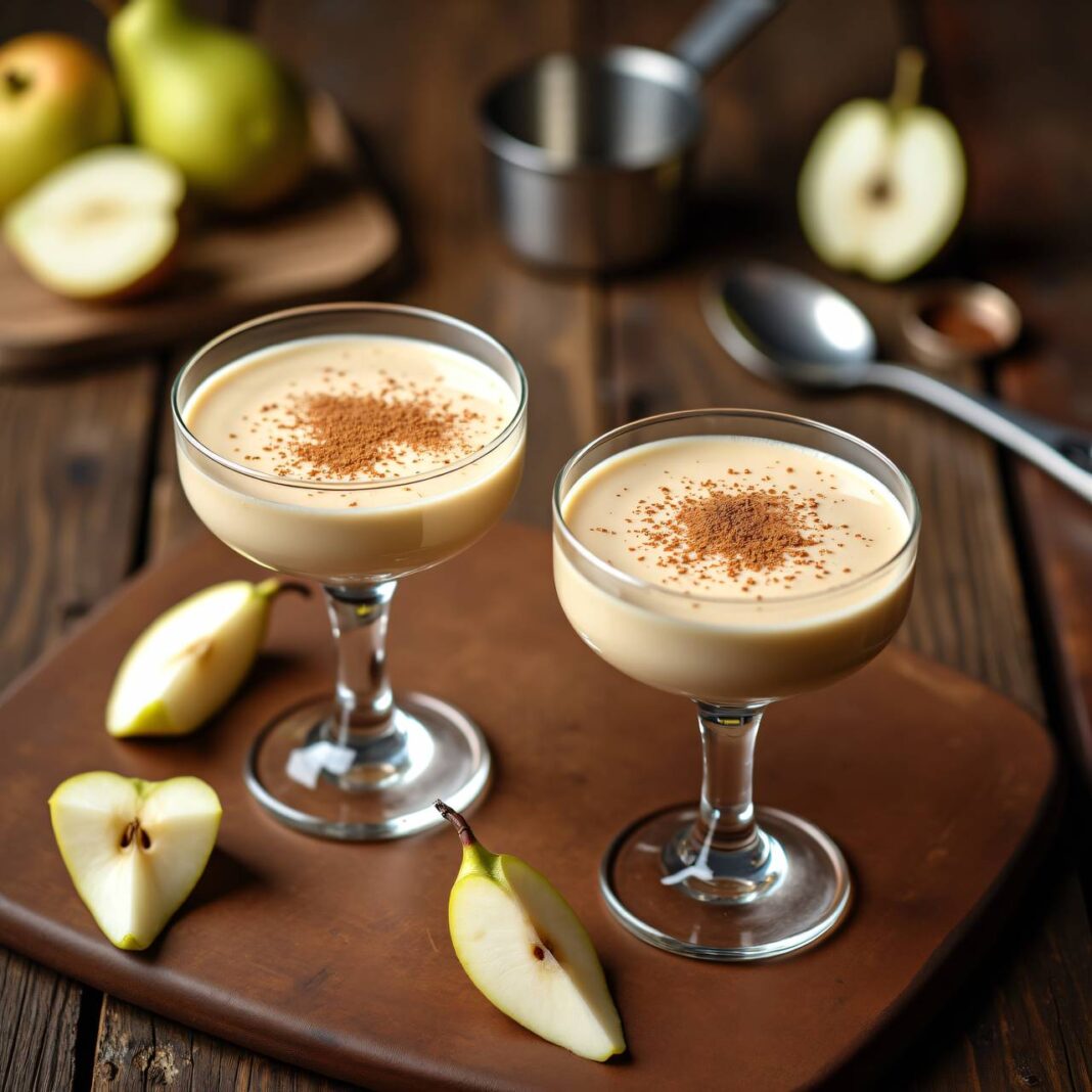 Ovo-Drink mit Birnen Rezept Ovo-Drink mit Birnen Rezept