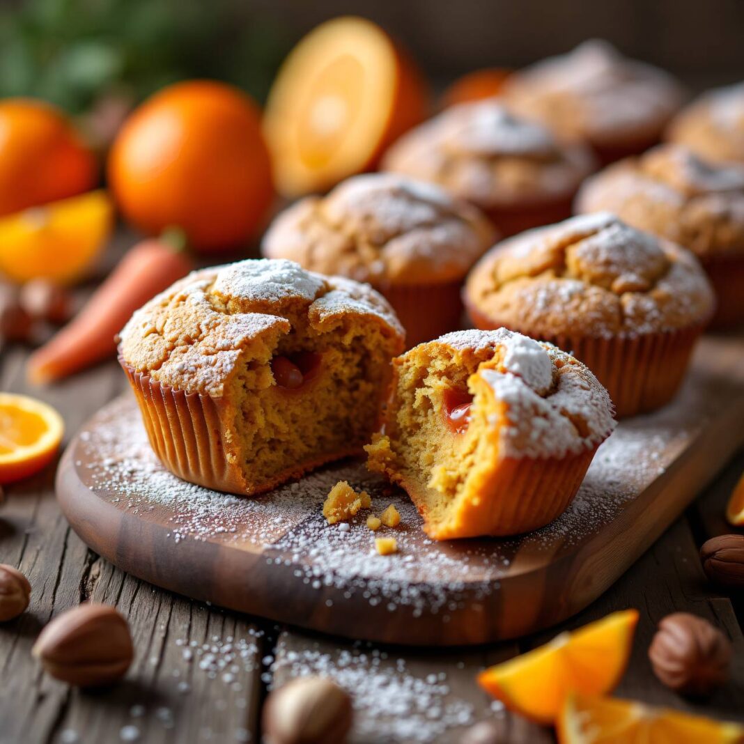 Ovo-Karotten-Muffins Rezept Ovo-Karotten-Muffins Rezept