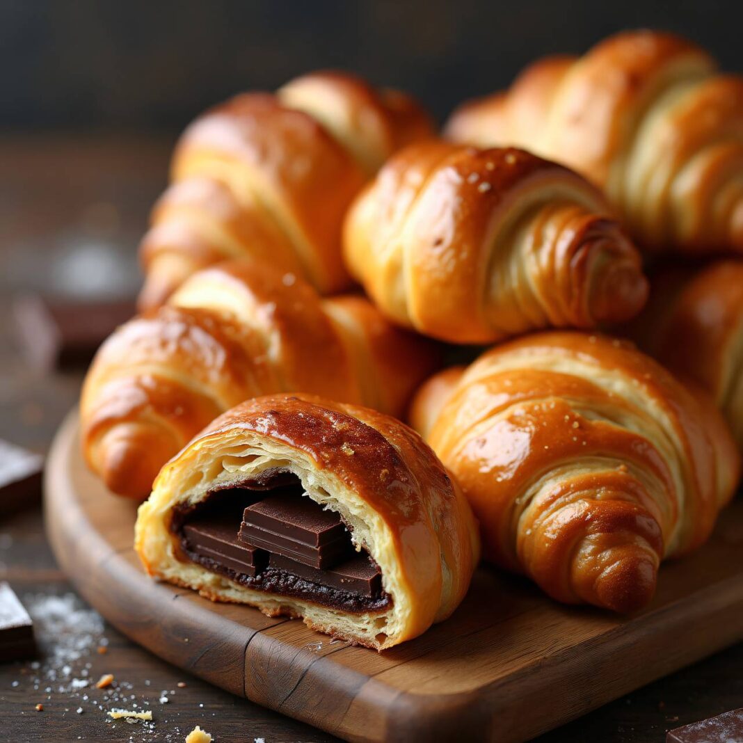 Pain au chocolat Rezept Pain au chocolat Rezept