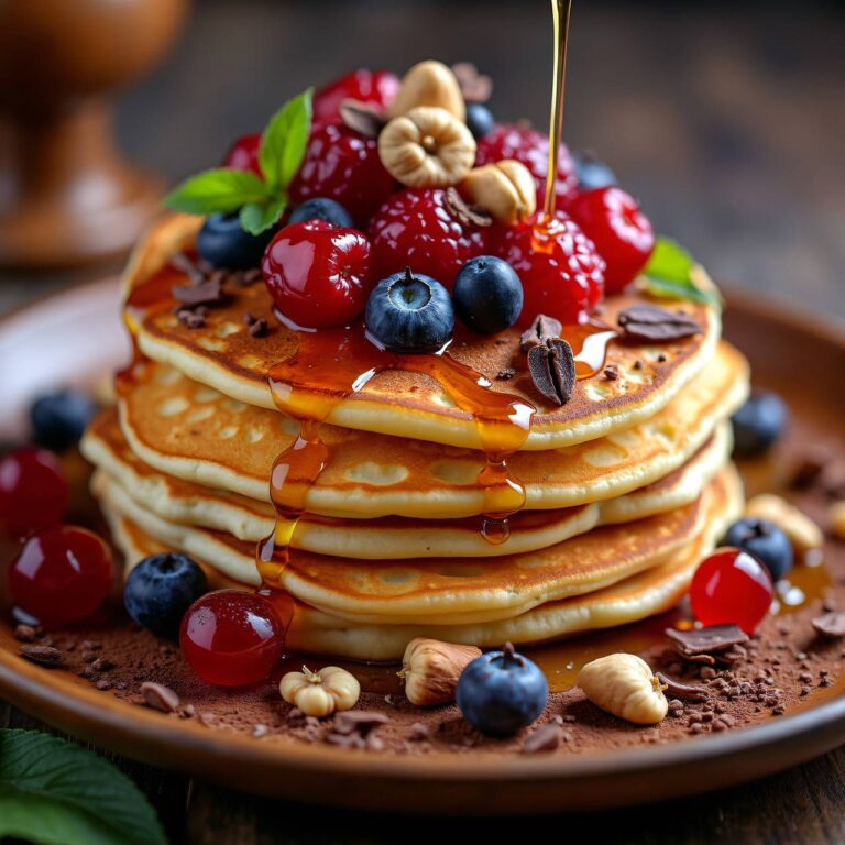 Pancakes ohne Ei Rezept