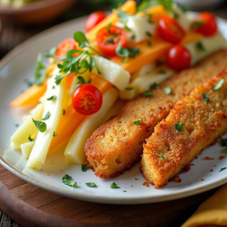 Panierter Fleischkäse Rezept