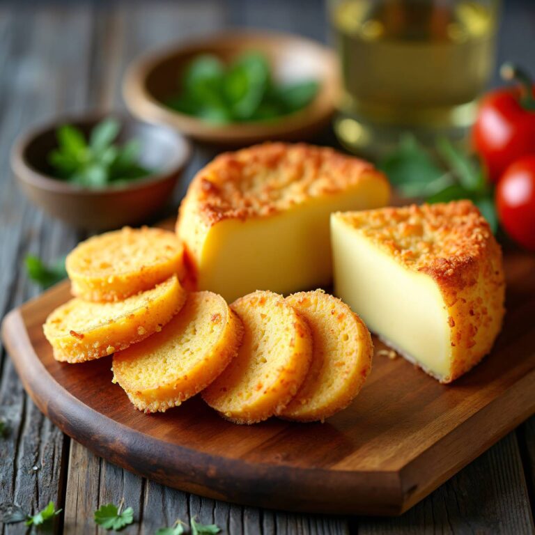 Panierter Käse Rezept