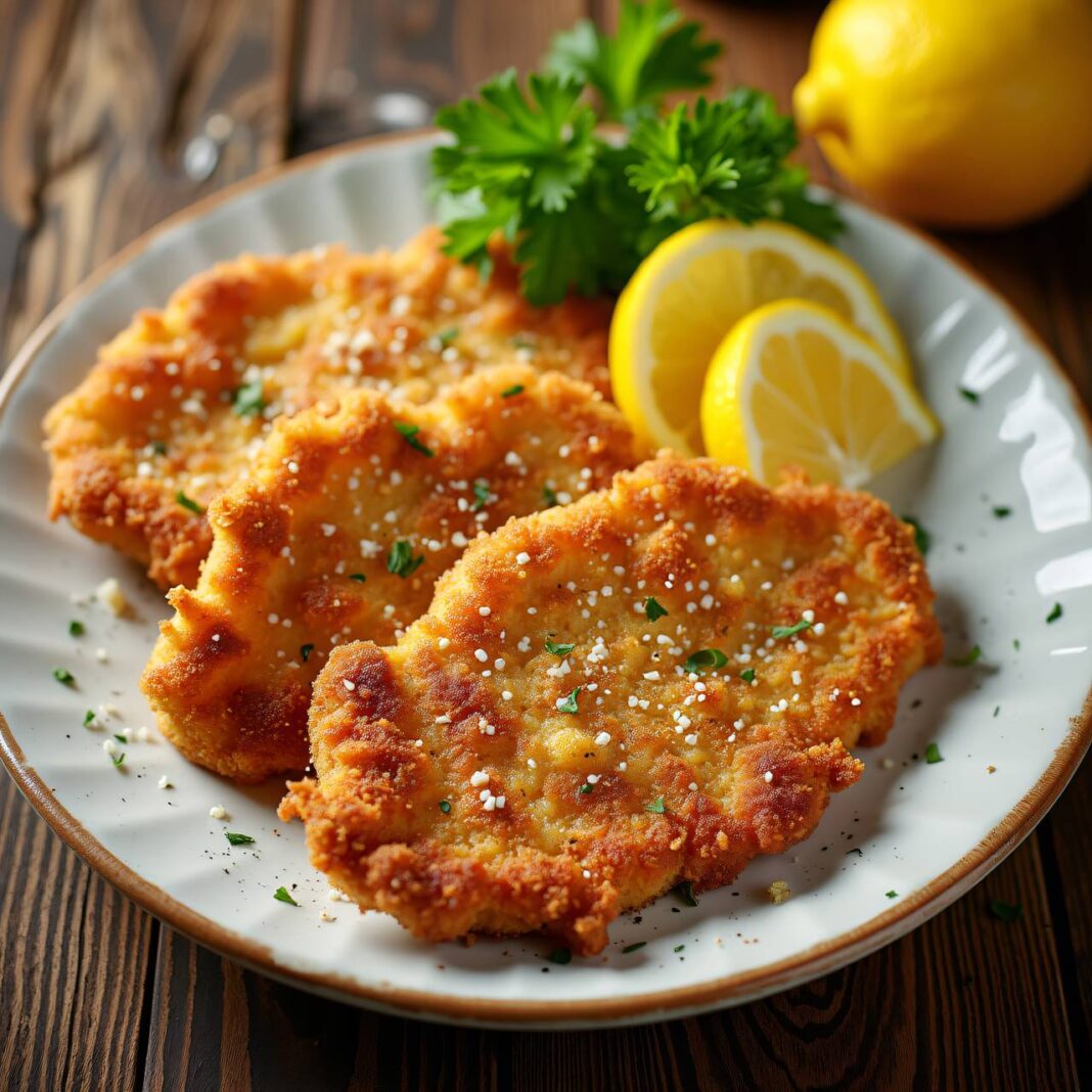 Paniertes Schnitzel Rezept Paniertes Schnitzel Rezept