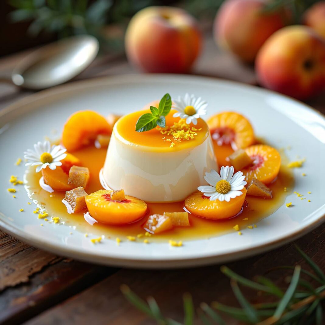 Panna cotta mit Nektarinen Rezept Panna cotta mit Nektarinen Rezept