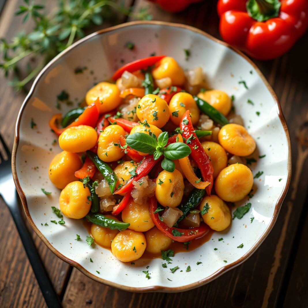 Paprika-Gnocchi Rezept Paprika-Gnocchi Rezept