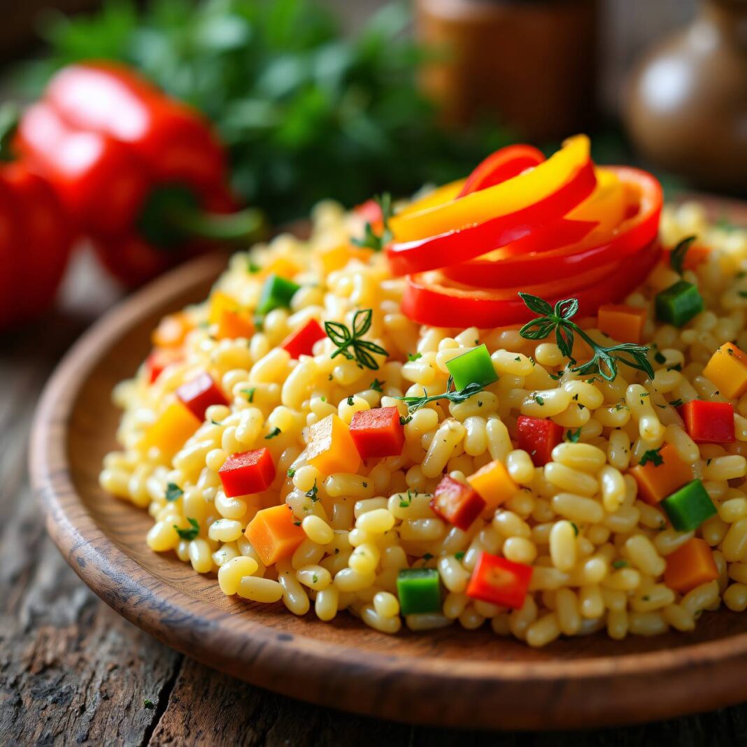 Paprika-Risotto Rezept Paprika-Risotto Rezept