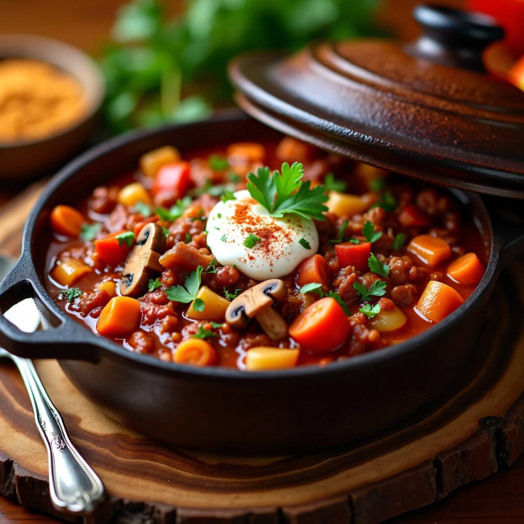 Paprika sin Carne aus dem Ofen Rezept Paprika sin Carne aus dem Ofen Rezept