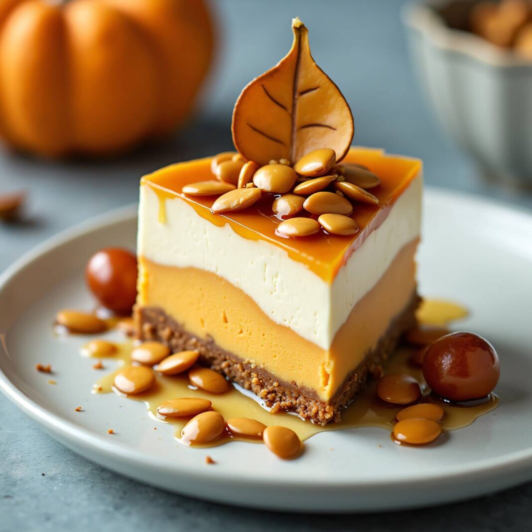 Parfait mit karamellisierten Kürbiskernen Rezept Parfait mit karamellisierten Kürbiskernen Rezept