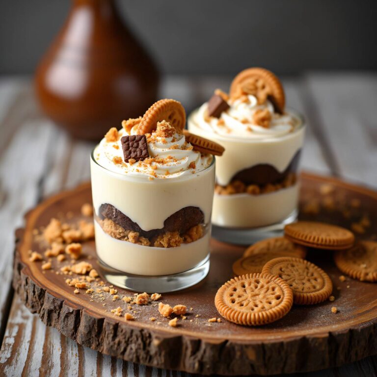 Parfait mit Nüssen und Schokolade Rezept