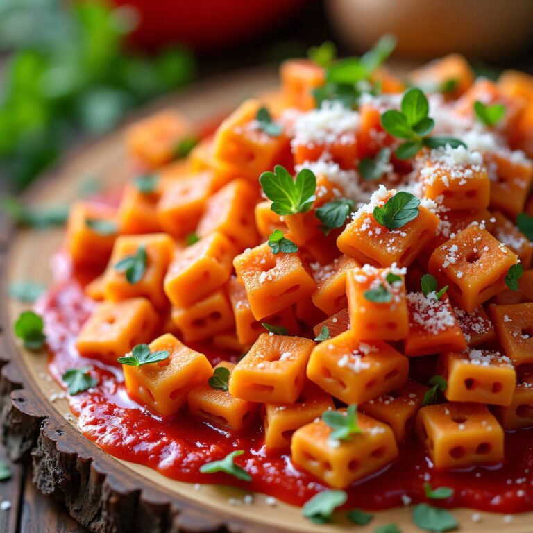 Pasta mit Kräutern und Gemüse Rezept