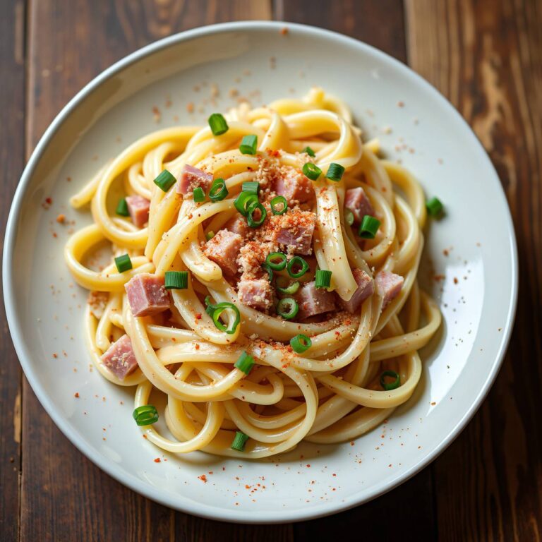 Pasta mit Schinken-Ricotta-Sauce Rezept