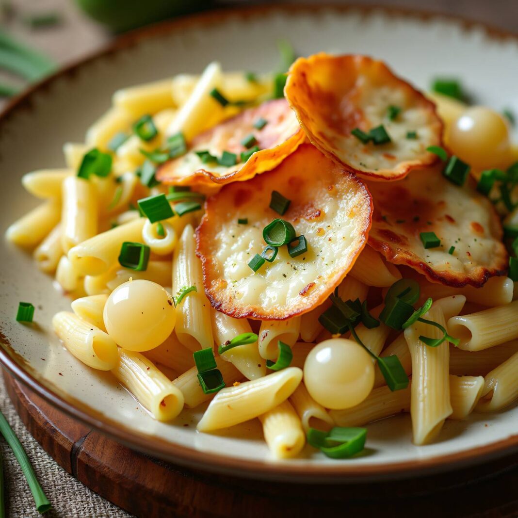 Pasta mit Trauben und Brie Rezept Pasta mit Trauben und Brie Rezept