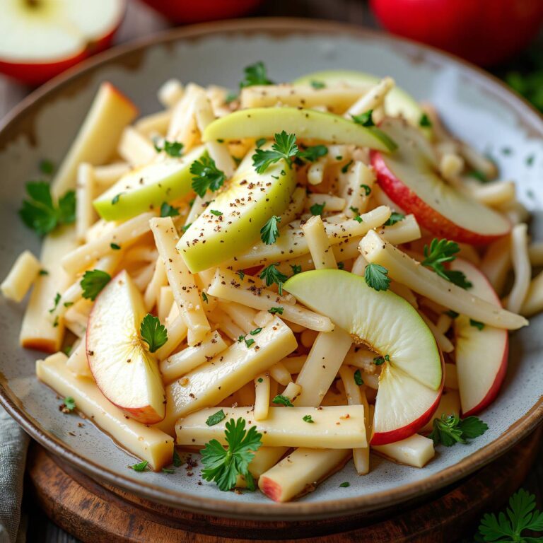 Pastinakensalat mit Apfel Rezept