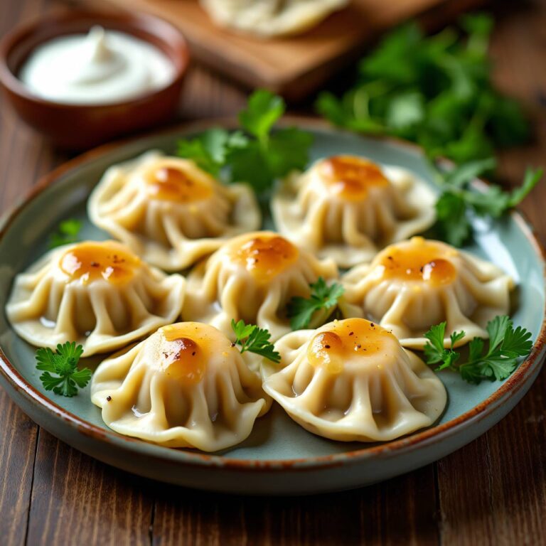Pelmeni (Fleischtaschen) Rezept
