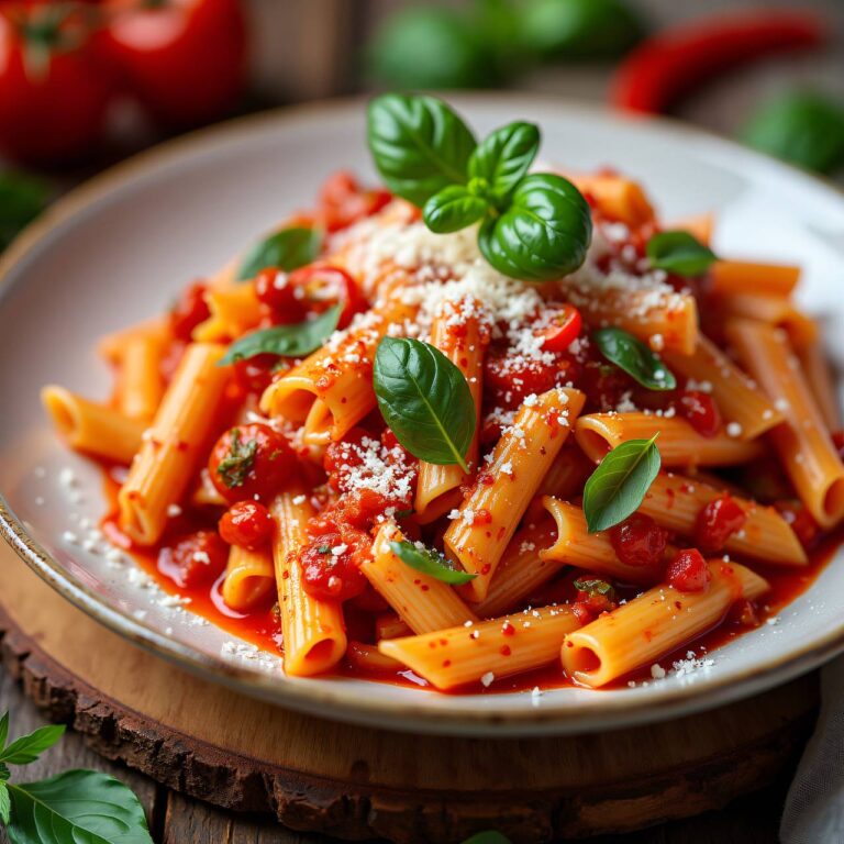 Penne arrabiata Rezept