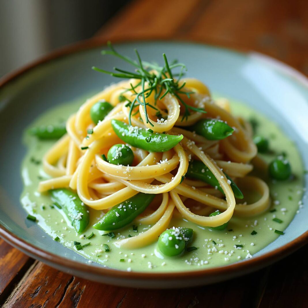 Penne mit Schnittlauch-Schaum Rezept Penne mit Schnittlauch-Schaum Rezept