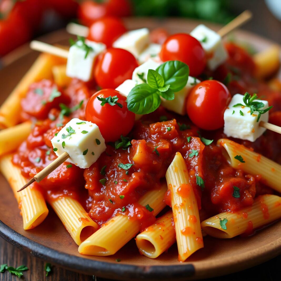 Penne mit Tomatensauce Rezept Penne mit Tomatensauce Rezept