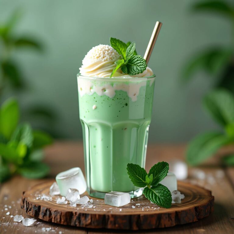Pfefferminz Milch Rezept