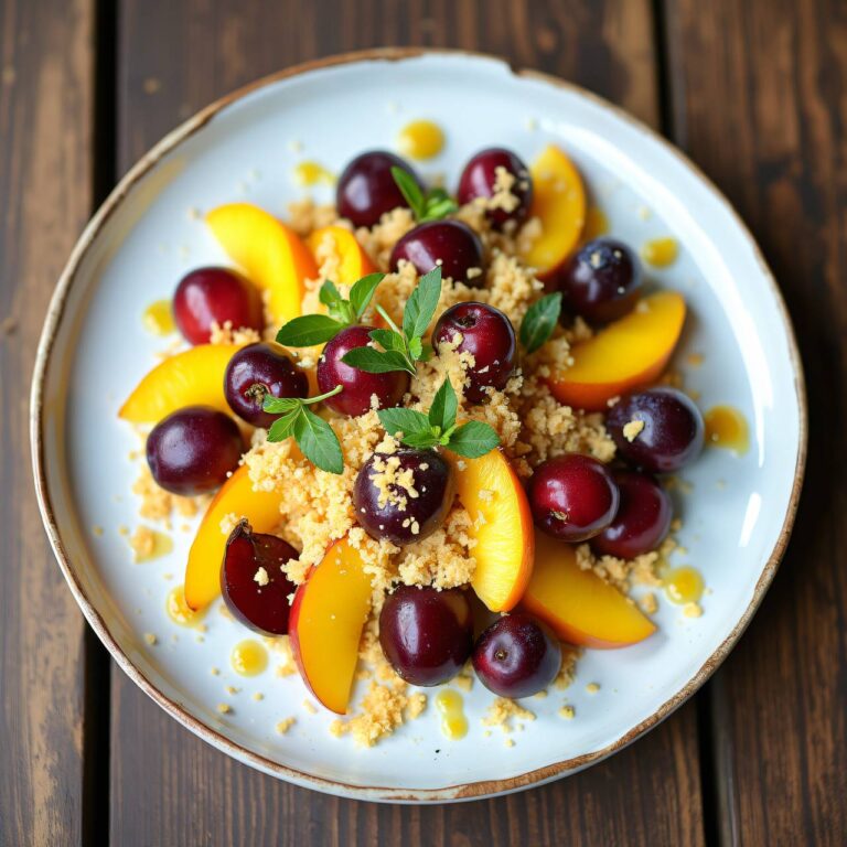 Pflaumen-Salat Rezept