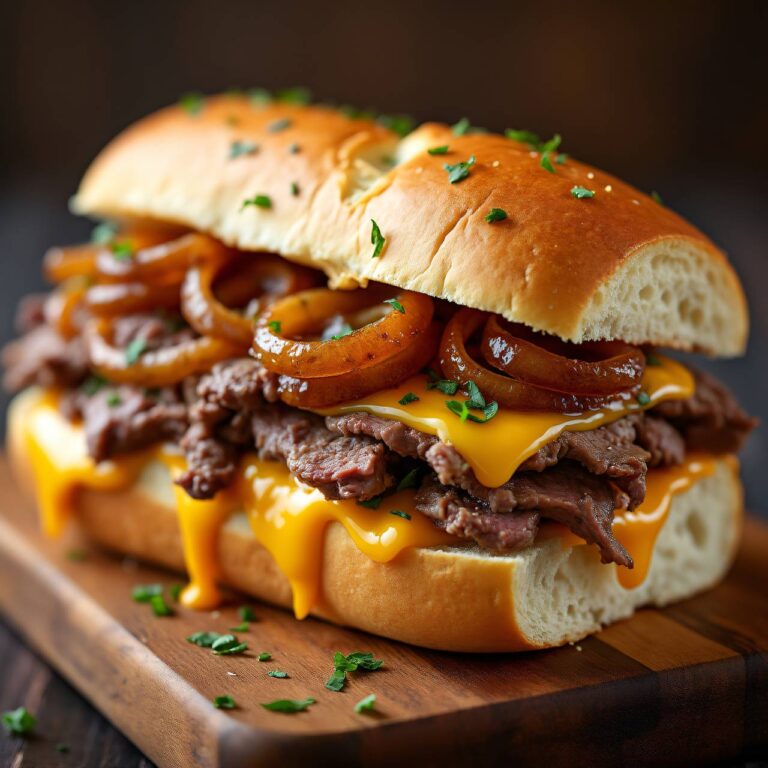 Philly Cheesesteak Rezept