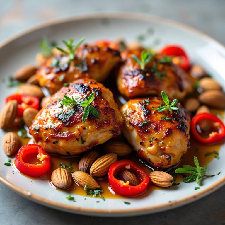 Pikante Hühnerschenkel Rezept