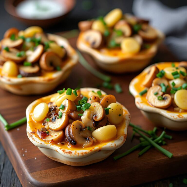 Pilz-Ramequins Rezept