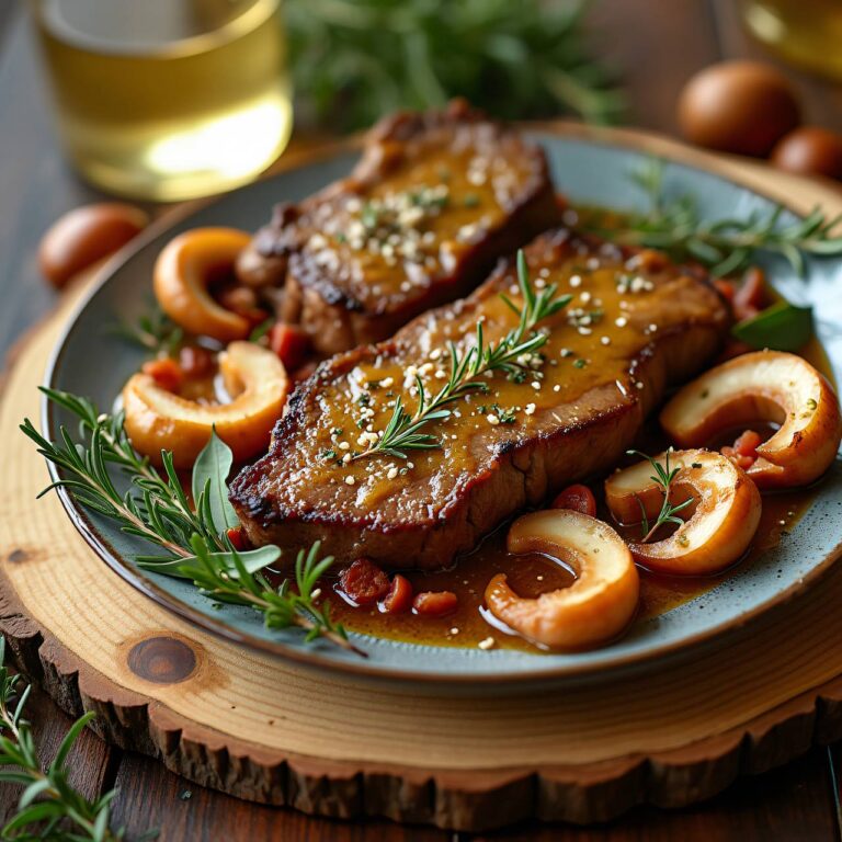 Pilz-Saftplätzli Rezept