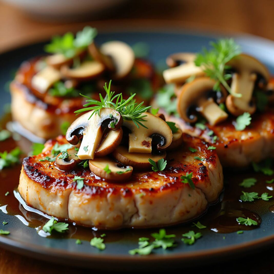 Pilz-Steaks Rezept Pilz-Steaks Rezept
