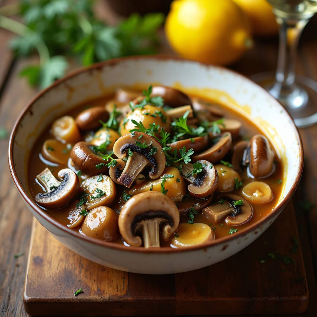 Pilzragout Rezept Pilzragout Rezept
