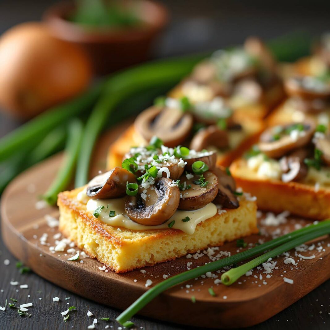 Pilzrahm-Schnittchen Rezept Pilzrahm-Schnittchen Rezept