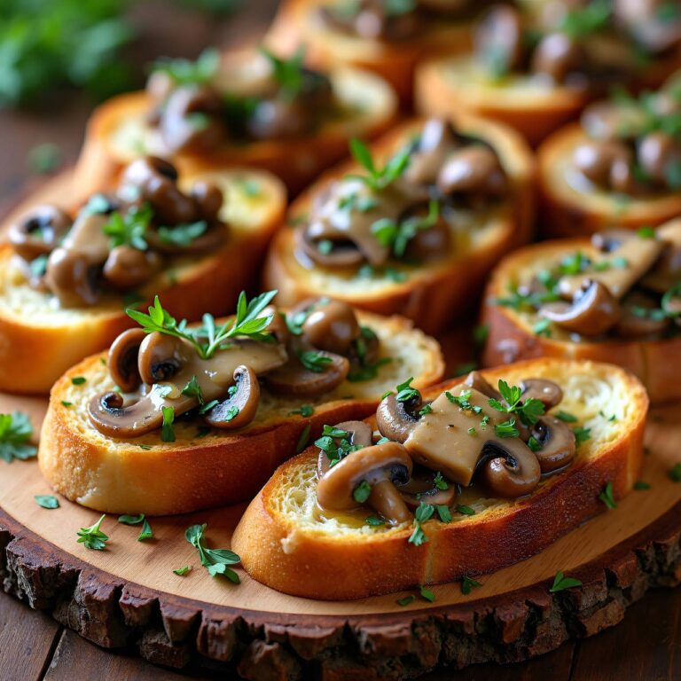 Pilzschnitten Rezept
