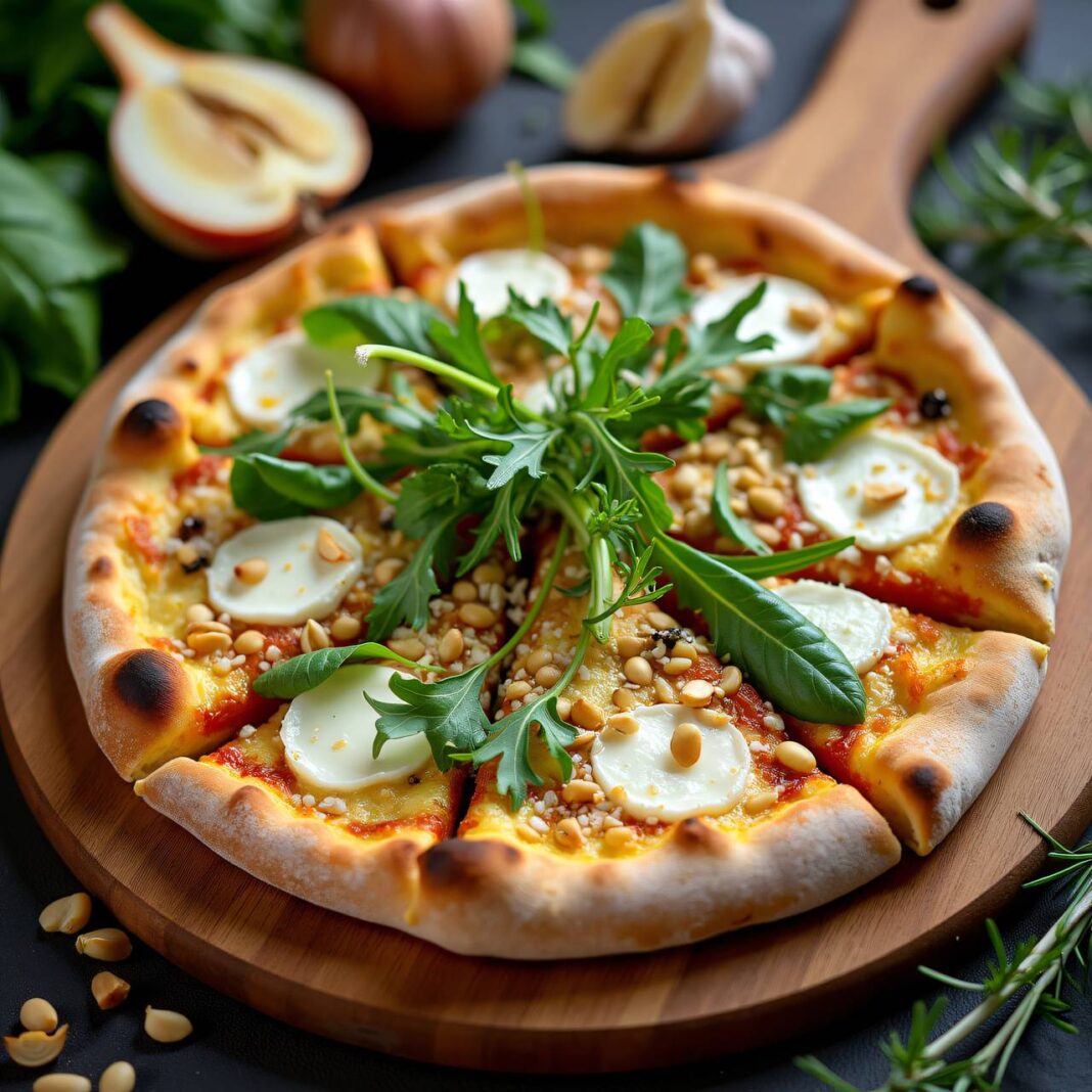 Pizza bianca Rezept Pizza bianca Rezept