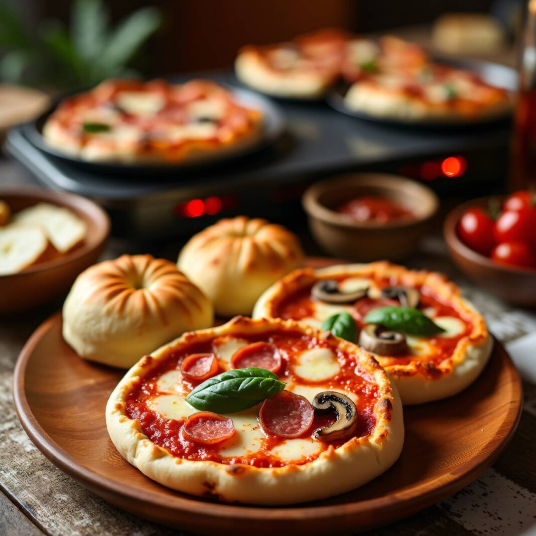 Pizza im speziellen Ofen Rezept Pizza im speziellen Ofen Rezept