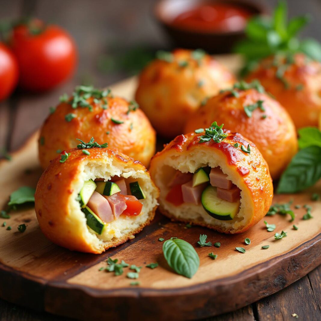 Pizza-Kugeln Rezept Pizza-Kugeln Rezept