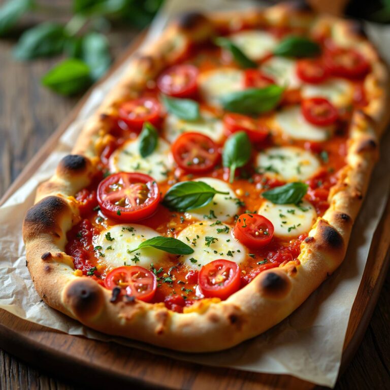 Pizza mit Würstchen Rezept