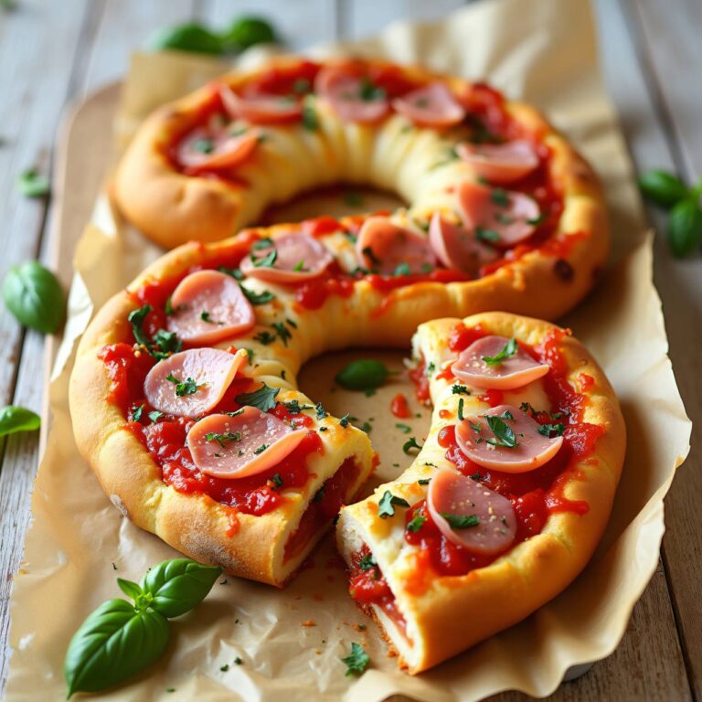 Pizza-Raupe Rezept