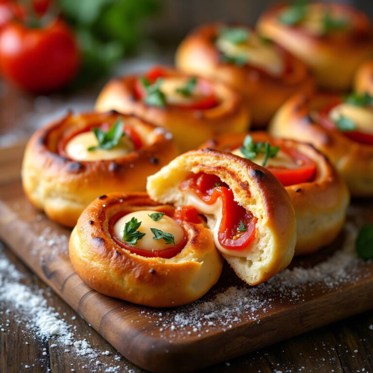 Pizza-Schnecken Rezept