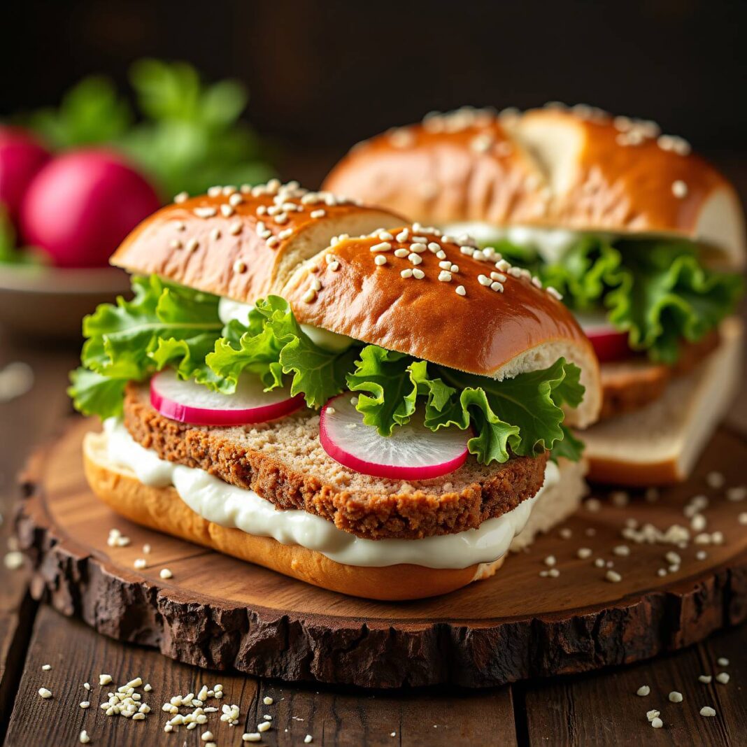 Plätzli-Sandwich Rezept Plätzli-Sandwich Rezept