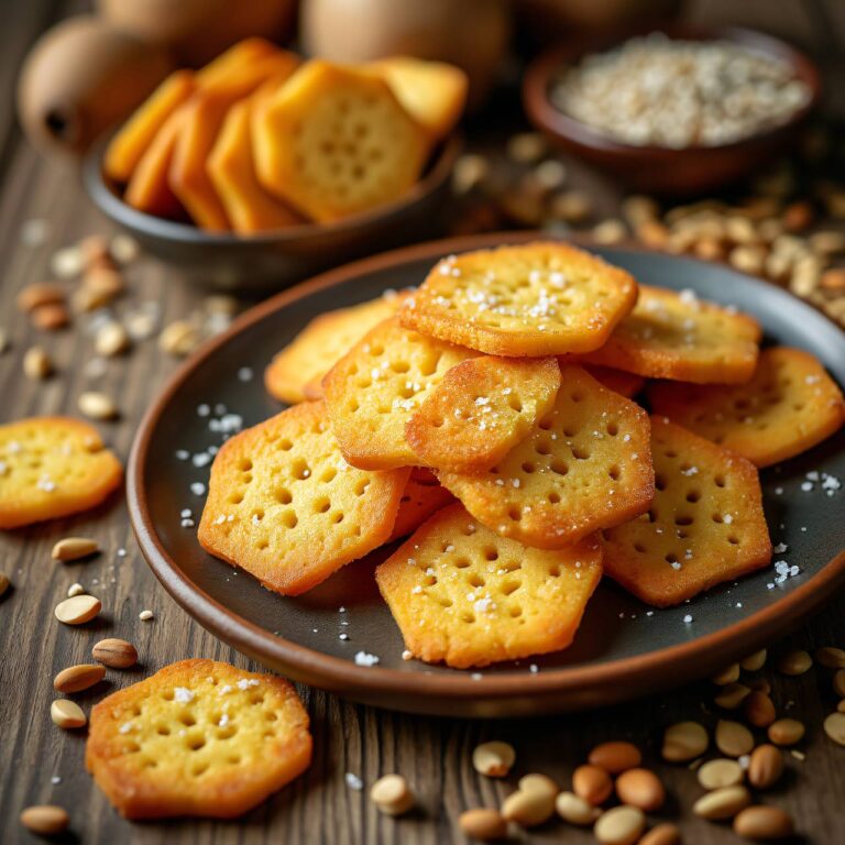 Polenta-Crackers Rezept