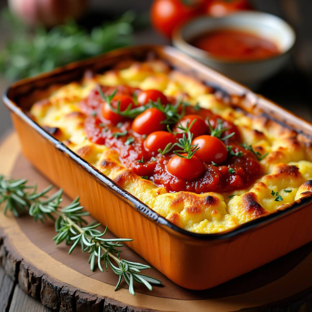 Polenta-Gratin Rezept Polenta-Gratin Rezept