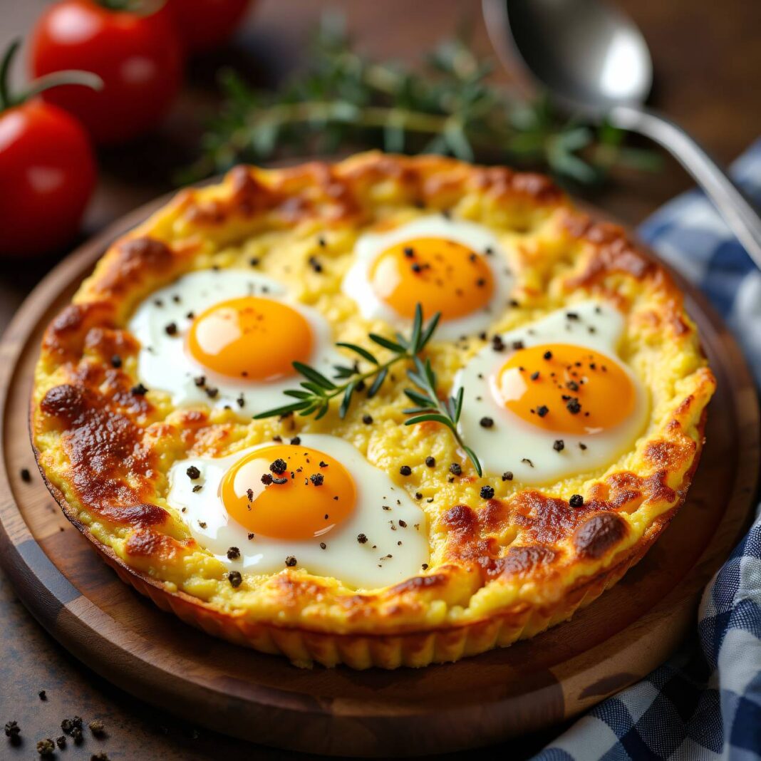 Polenta mit Ei Rezept Polenta mit Ei Rezept