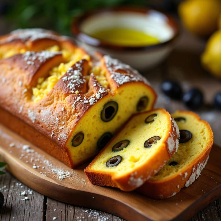 Polenta-Olivenbrot Rezept