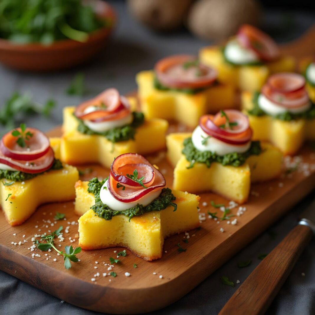 Polentasterne Rezept Polentasterne Rezept