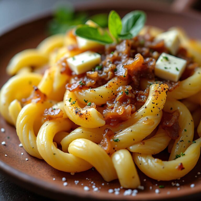 Pom e pasta (Kartoffeln mit Hörnchen-Nudeln) Rezept