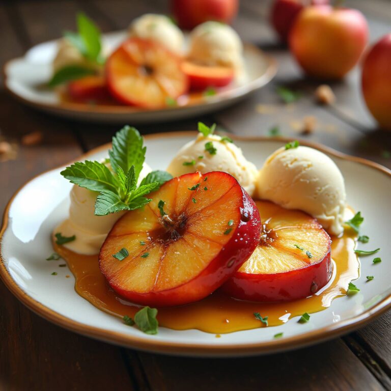 Pommes flambées au Calvados Rezept