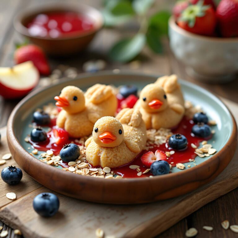 Porridge-Tierli Rezept